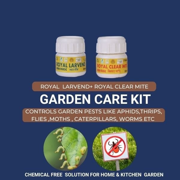 GARDEN CARE KIT - CONTROLS GARDEN PEST LIKE – APHIDS, THRIPS, FLIES, MOTHS, CATERPILLARS, WORMS ETC